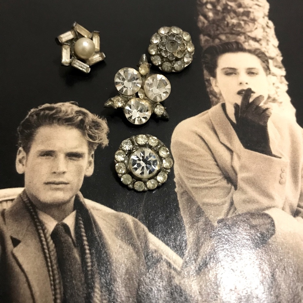1920’s Rhinestone Buttons